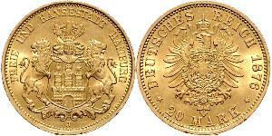 20 Mark Hamburg Gold 