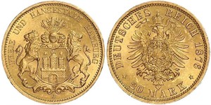 20 Mark Hamburg Gold 