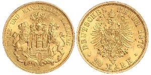 20 Mark Hamburg Gold 