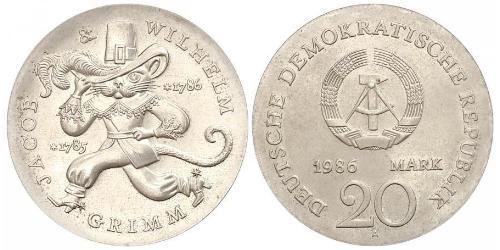 20 Mark 東德 (1949 - 1990)  