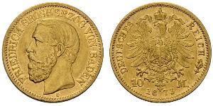 20 Mark 巴登大公國 (1806 - 1918) 金 弗里德里希一世 (巴登)