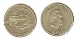 20 Ngwee Sambia (1964 - ) Kupfer/Nickel 