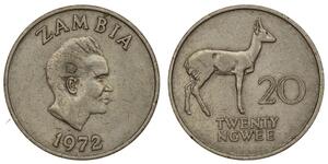 20 Ngwee Sambia (1964 - )  
