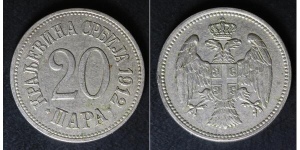 20 Para Serbia Copper/Nickel 