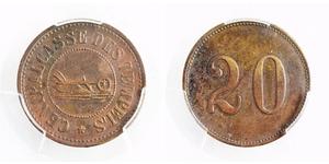 20 Para Palestine Ottone 