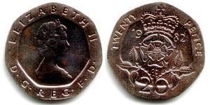 20 Penny 英国  