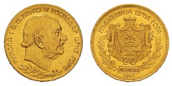 20 Perper  Montenegro Gold 