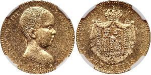 20 Peseta Kingdom of Spain (1874 - 1931) 金 阿方索十三世 (1886 - 1941)