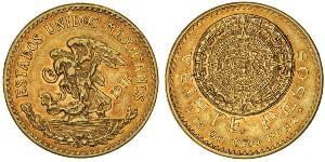 20 Peso Mexiko (1867 - ) Gold 