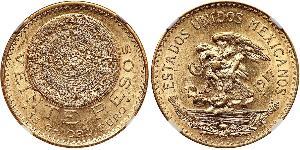 20 Peso Mexiko (1867 - ) Gold 