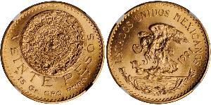 20 Peso Mexiko (1867 - ) Gold 