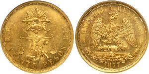 20 Peso United Mexican States (1867 - ) Gold 