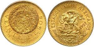 20 Peso United Mexican States (1867 - ) Gold 