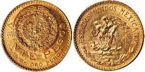 20 Peso United Mexican States (1867 - ) Gold 