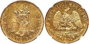 20 Peso United Mexican States (1867 - ) Gold 