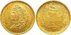 20 Peso Guatemala Gold 