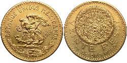 20 Peso Mexiko (1867 - ) Gold 