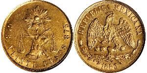 20 Peso Mexique (1867 - ) Or 