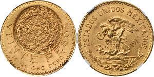 20 Peso México (1867 - ) Oro 