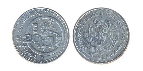 20 Peso México (1867 - )  