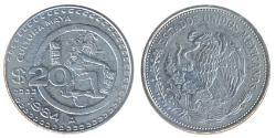 20 Peso United Mexican States (1867 - )  