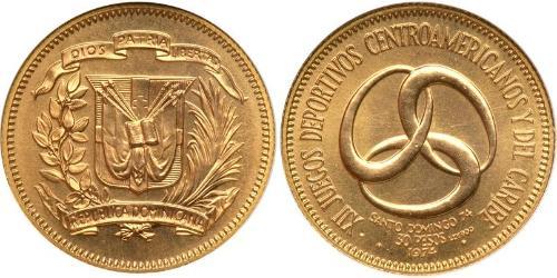 20 Peso 多明尼加 金 