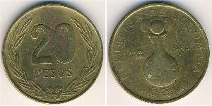 20 Peso 哥伦比亚 青铜/铝 