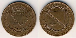 20 Pfennig Bosnien und Herzegowina  