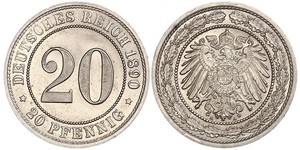 20 Pfennig Deutsches Kaiserreich (1871-1918)  