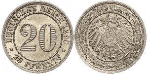 20 Pfennig Deutsches Kaiserreich (1871-1918)  