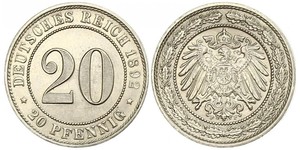 20 Pfennig Deutsches Kaiserreich (1871-1918)  