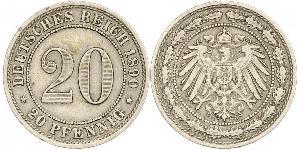 20 Pfennig Deutsches Kaiserreich (1871-1918)  