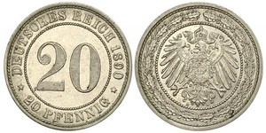 20 Pfennig Deutsches Kaiserreich (1871-1918)  