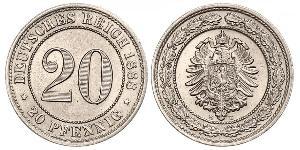 20 Pfennig Deutsches Kaiserreich (1871-1918)  