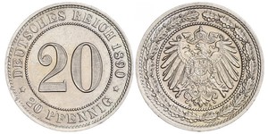 20 Pfennig Deutsches Kaiserreich (1871-1918)  