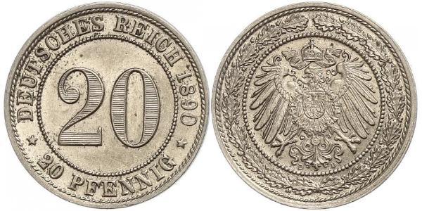 20 Pfennig German Empire (1871-1918)  