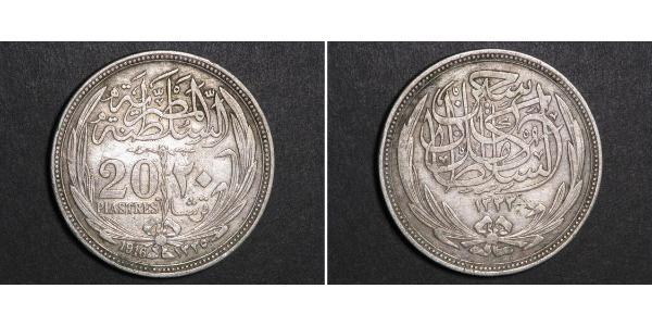 20 Piastre Sultanat d