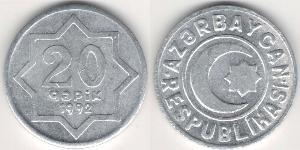 20 Qəpik Azerbaigian (1991 - ) Ottone 