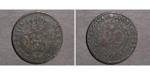 20 Reis Açores / Royaume de Portugal (1139-1910) Cuivre 