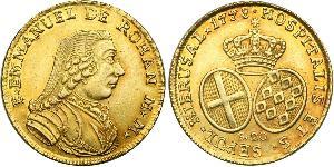 20 Scudo Ordine di Malta (1080 - ) Oro Emmanuel de Rohan-Polduc