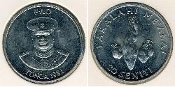 20 Seniti Tonga Cuivre/Nickel 