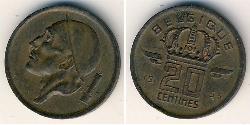 20 Sent Belgien Bronze 