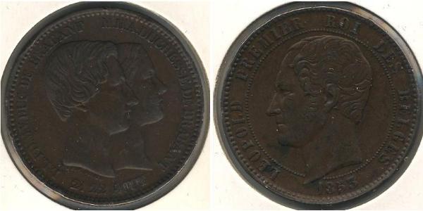 20 Sent Belgique Bronze 