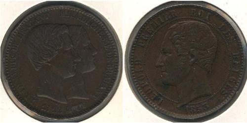 20 Sent Belgio Bronzo 