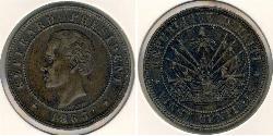 20 Sent Haiti Bronzo 