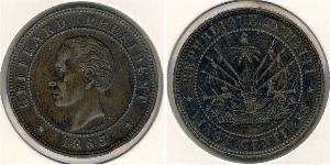 20 Sent Haiti Bronzo 