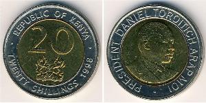 20 Shilling Kenya Bilame 