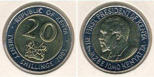 20 Shilling Kenya Bilame 