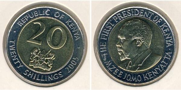 20 Shilling Kenya Bilame 