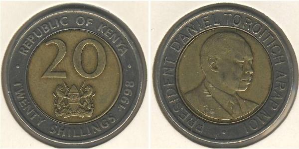 20 Shilling Kenya Bilame 